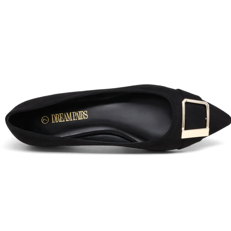 Comfortable Pointed Toe Slip-On Ballet Flats