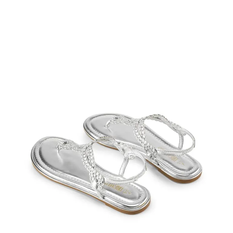 Comfortable T-Strap Thong Flat Sandals