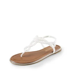 Comfortable T-Strap Thong Flat Sandals