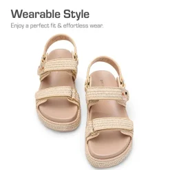 Comfort Arch Support Platform Casual Sandals