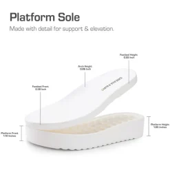 Comfort Arch Support Platform Casual Sandals