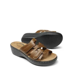 Comfort Arch Support Wedge Slide Sandals