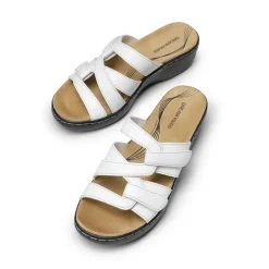 Comfort Arch Support Wedge Slide Sandals