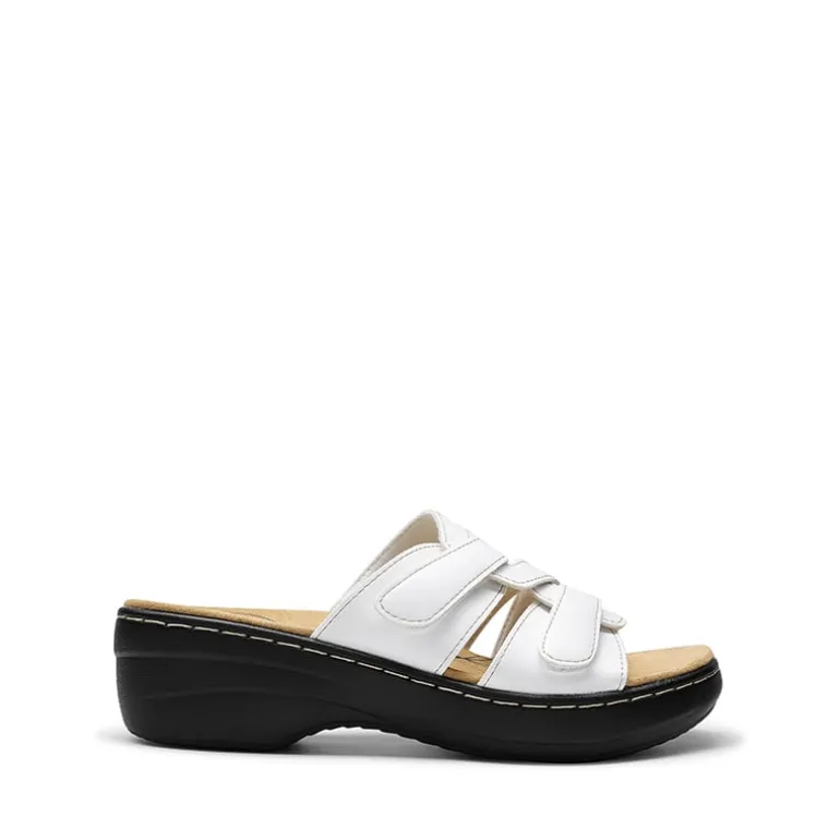 Comfort Arch Support Wedge Slide Sandals