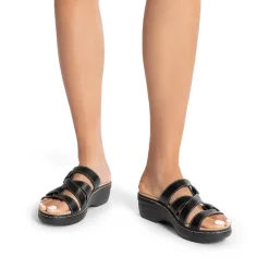 Comfort Arch Support Wedge Slide Sandals