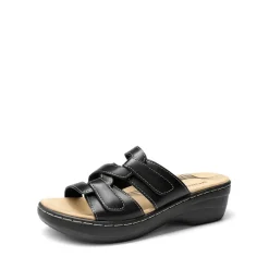 Comfort Arch Support Wedge Slide Sandals