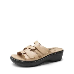 Comfort Arch Support Wedge Slide Sandals