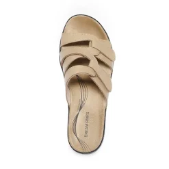 Comfort Arch Support Wedge Slide Sandals
