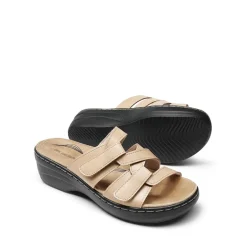 Comfort Arch Support Wedge Slide Sandals