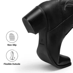 Comfort Square-toe Knee-high Cowboy Boots
