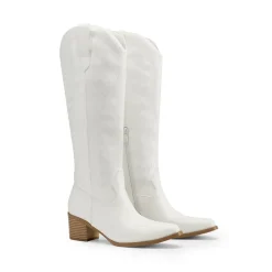 Comfort Square-toe Knee-high Cowboy Boots