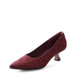 Comfy Low Heel Pumps