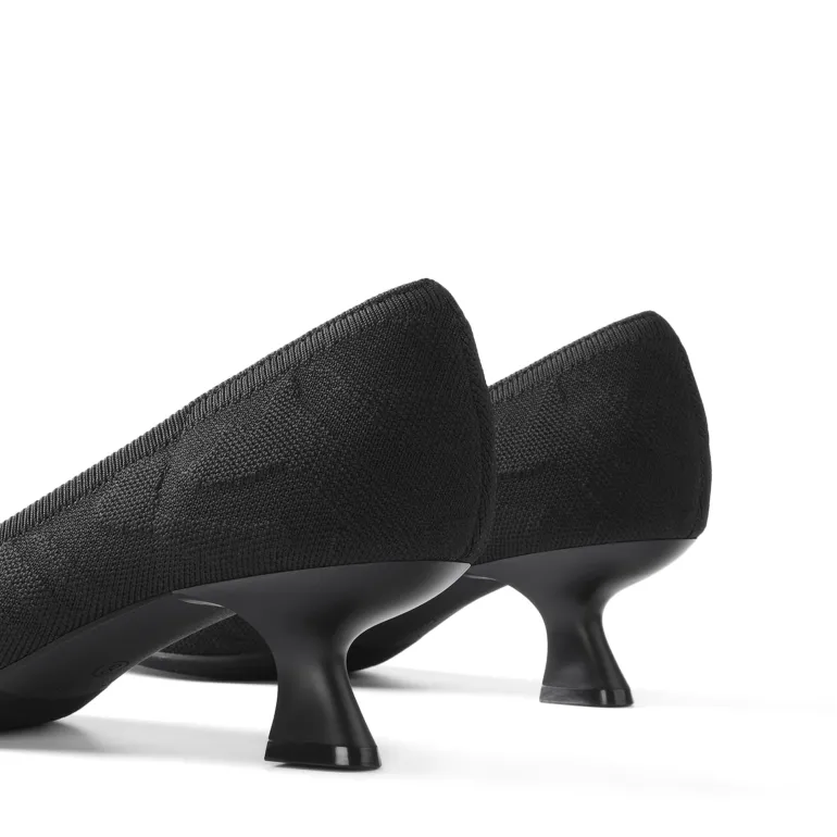 Comfy Low Heel Pumps
