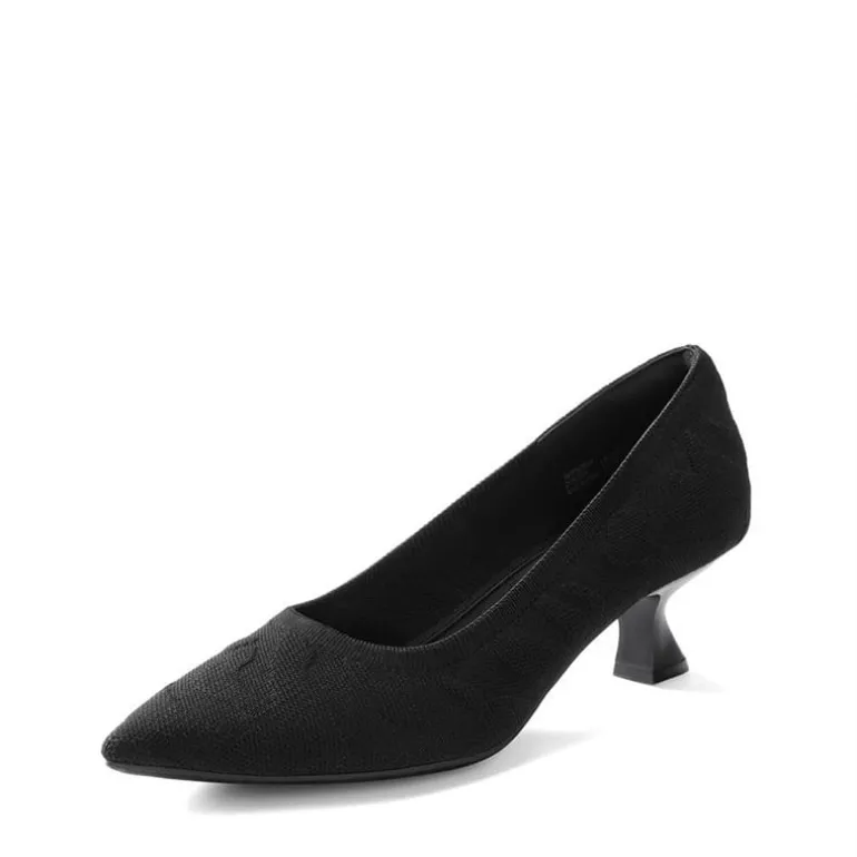 Comfy Low Heel Pumps