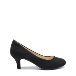 Comfy Round Toe Low Heel Pumps