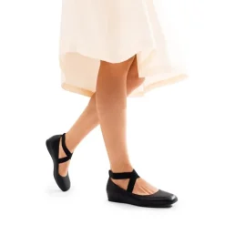 Criss Cross Elastic Ankle Strap Flats