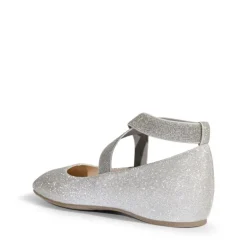 Criss Cross Elastic Ankle Strap Flats