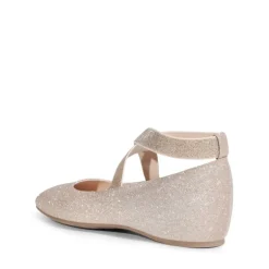 Criss Cross Elastic Ankle Strap Flats