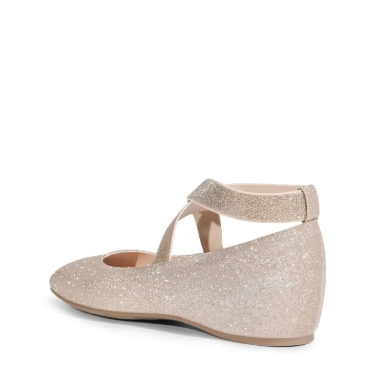 Criss Cross Elastic Ankle Strap Flats