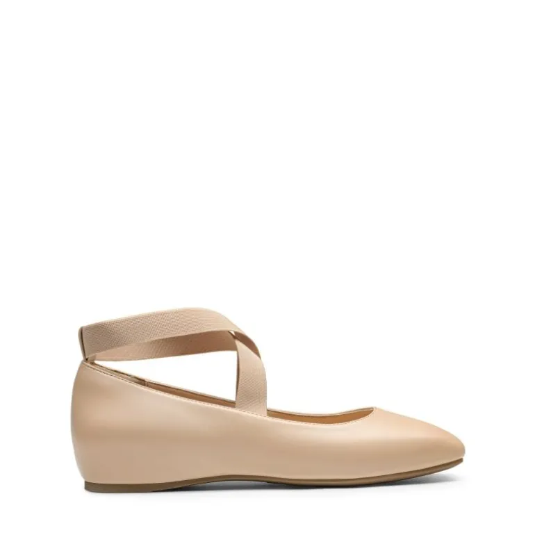 Criss Cross Elastic Ankle Strap Flats