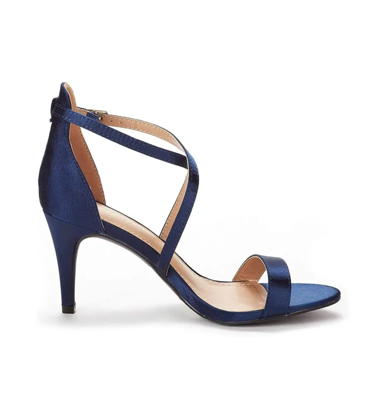 Criss Cross Stiletto Pump Heels Sandals