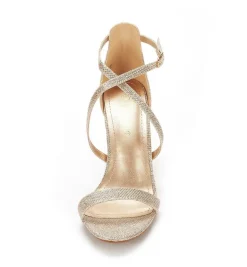Criss Cross Stiletto Pump Heels Sandals