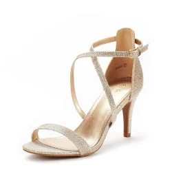 Criss Cross Stiletto Pump Heels Sandals