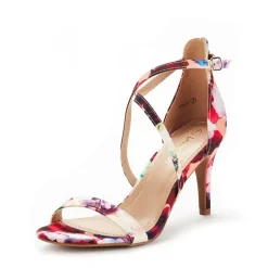 Criss Cross Stiletto Pump Heels Sandals