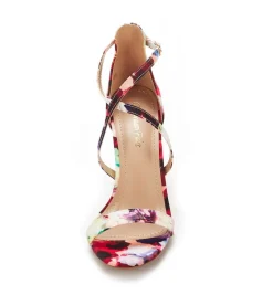 Criss Cross Stiletto Pump Heels Sandals