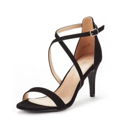 Criss Cross Stiletto Pump Heels Sandals