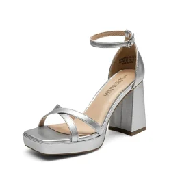 Crisscross Straps Platform Sandals