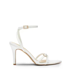 Criss-Cross Strap Stiletto Heel Sandals