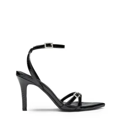 Criss-Cross Strap Stiletto Heel Sandals