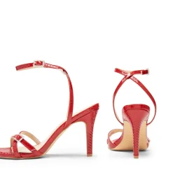 Criss-Cross Strap Stiletto Heel Sandals