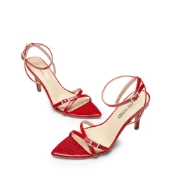 Criss-Cross Strap Stiletto Heel Sandals
