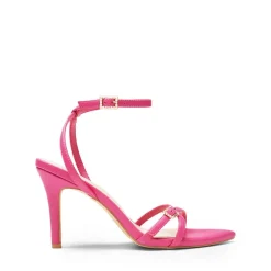 Criss-Cross Strap Stiletto Heel Sandals