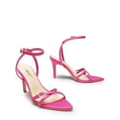 Criss-Cross Strap Stiletto Heel Sandals