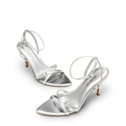 Criss-Cross Strap Stiletto Heel Sandals