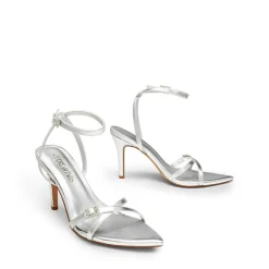 Criss-Cross Strap Stiletto Heel Sandals