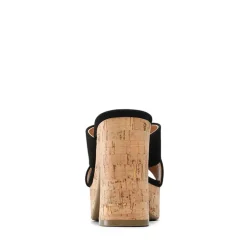 Criss Cross Wedge Platform Sandals