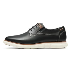 [CrossFlex NeatPolish-] Men's Vegan Leather Oxford Dress Sneakers
