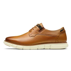 [CrossFlex NeatPolish-] Men's Vegan Leather Oxford Dress Sneakers