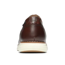 [CrossFlex NeatPolish-] Men's Vegan Leather Oxford Dress Sneakers