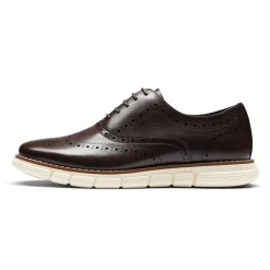 [CrossFlex NeatPolish+] Men's Wingtip Oxford Dress Sneakers