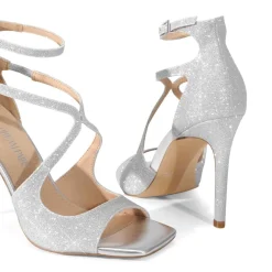 Cross Strappy Stiletto Heels