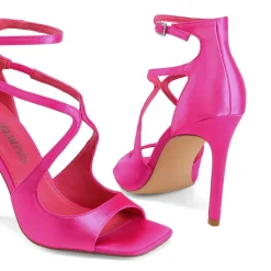 Cross Strappy Stiletto Heels