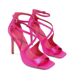Cross Strappy Stiletto Heels