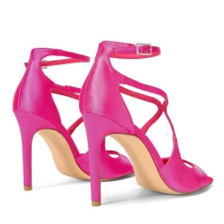 Cross Strappy Stiletto Heels