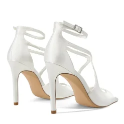 Cross Strappy Stiletto Heels
