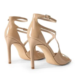 Cross Strappy Stiletto Heels